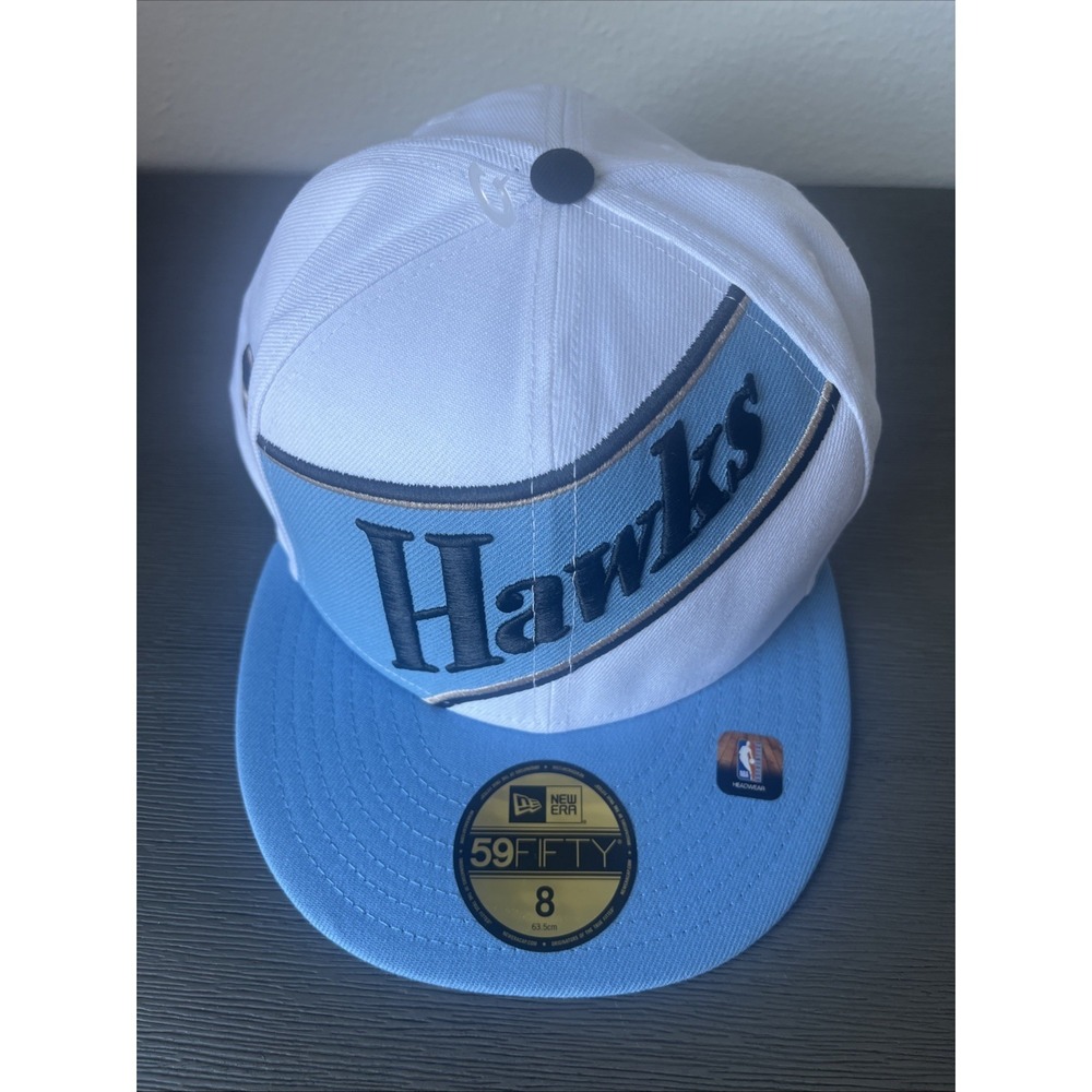 Atlanta Hawks New Era NBA Sz 8 Fitted Hat Cap NWT